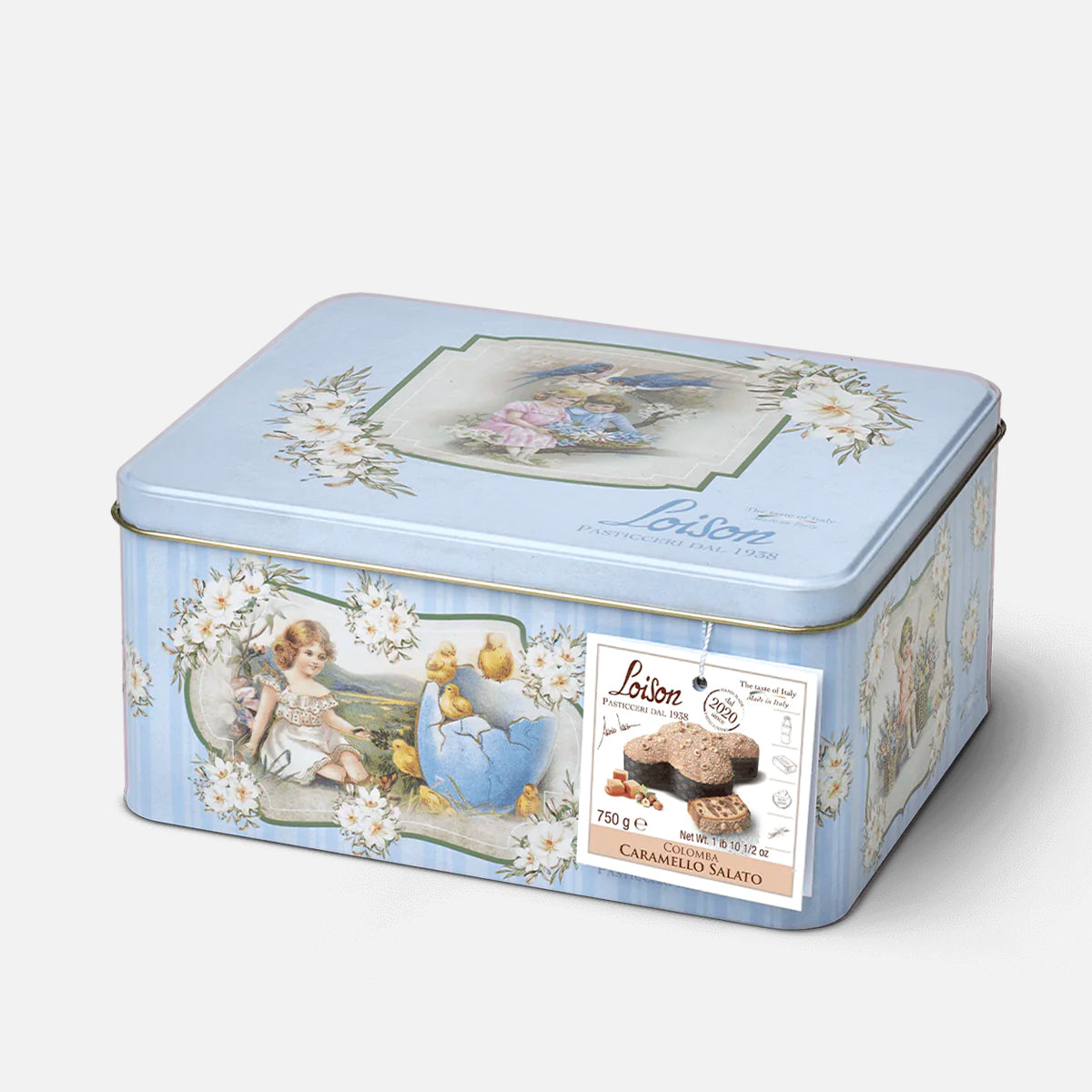 Loison Easter Dove - Salted Caramel Tin Box 750 gr