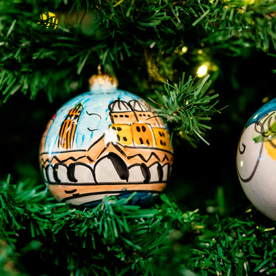 VENEZIA Hand-Painted Christmas Balls Ornaments