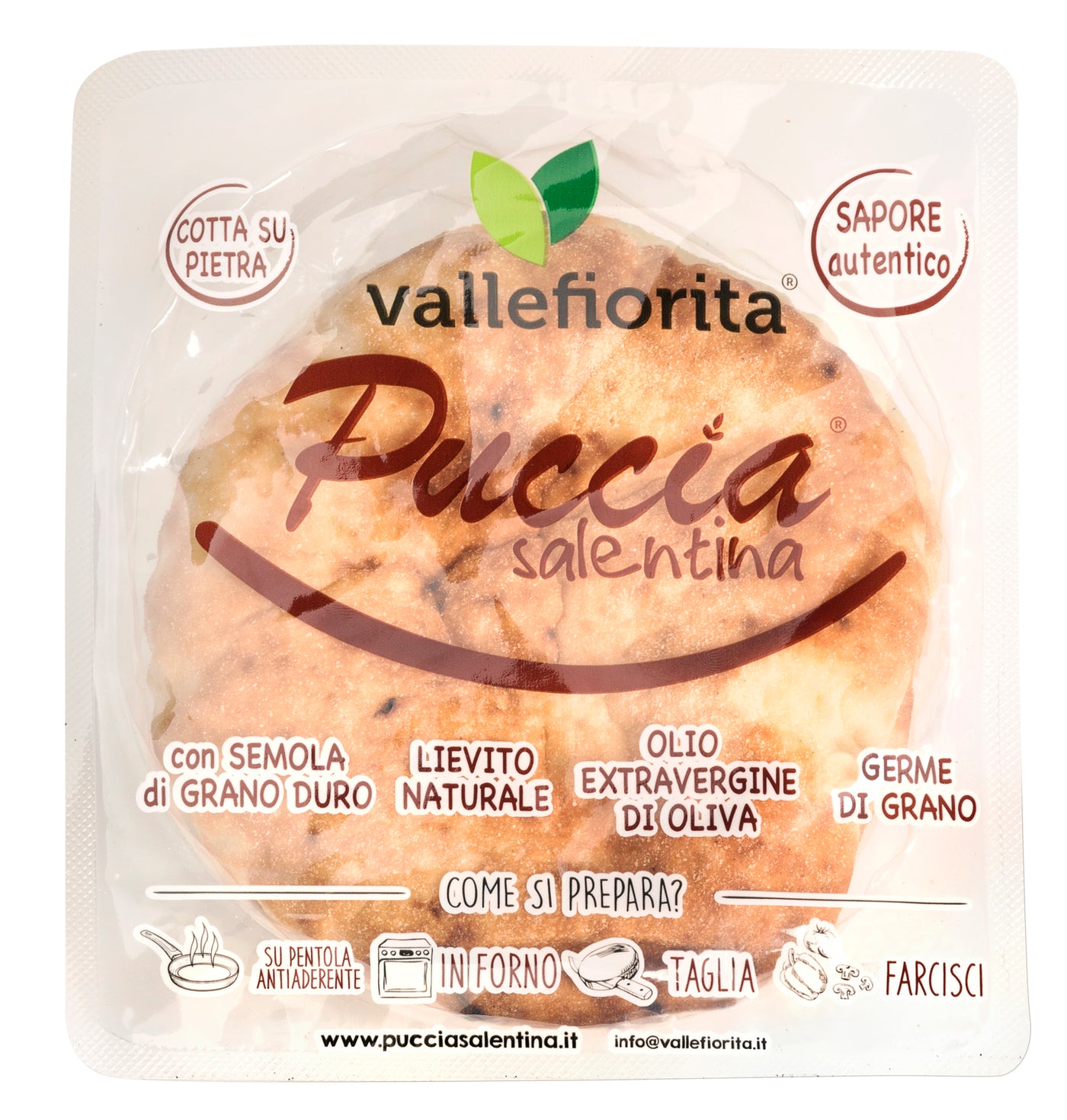Puccia Salentina Bread - Authentic – Store Dolceterra Flavor Italian Within US Italian